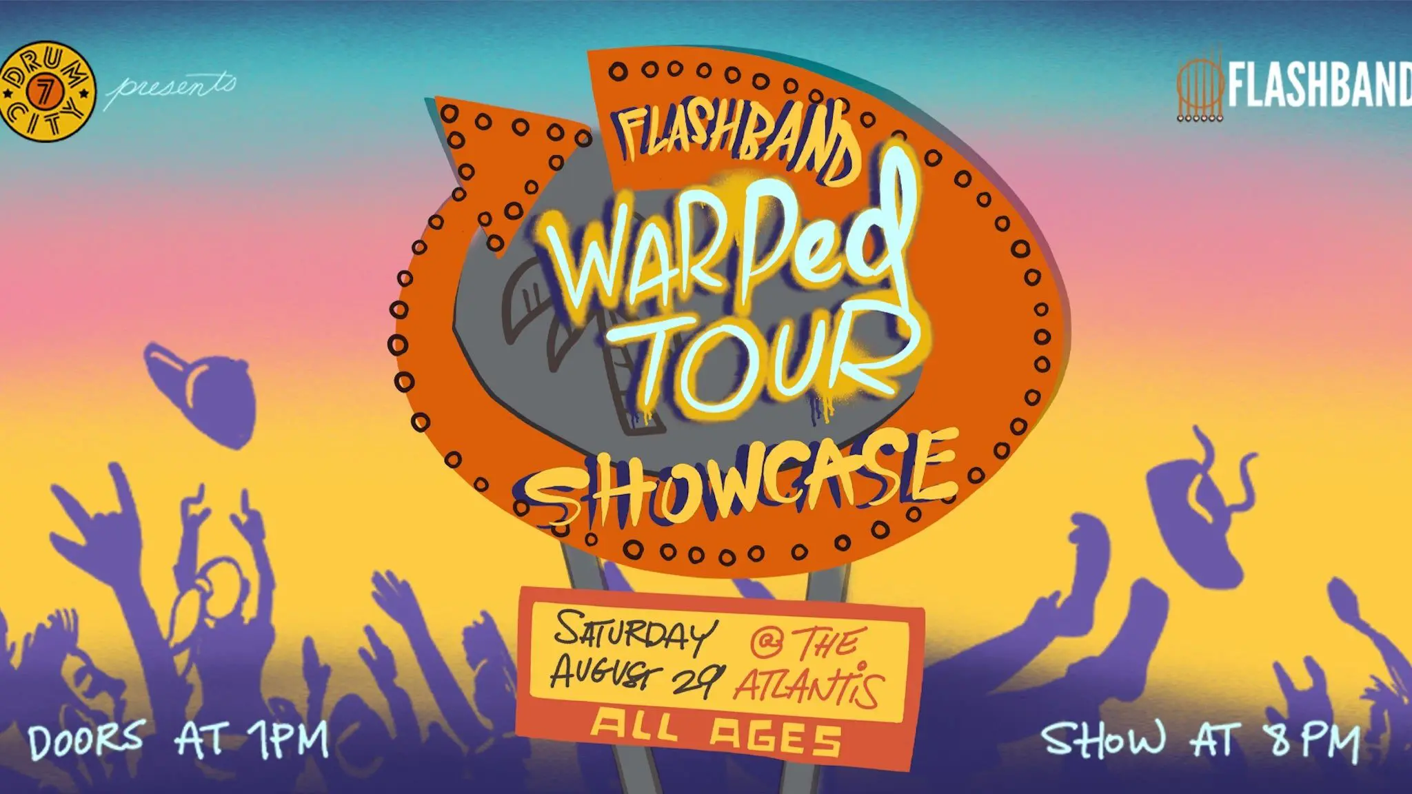 image ofFlashband Warped Tour Showcase